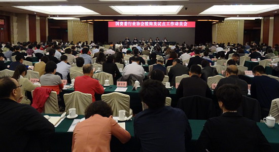 国资委行业协会脱钩及试点工作动员会