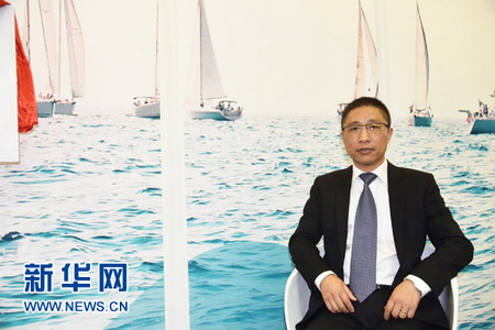 上海凯鑫分离技术股份有限公司董事长葛文越接受新华网新加坡频道专访