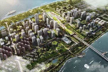 胜科水务中新南京生态科技岛上打造“永定水梦小镇”