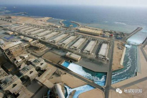 沙特阿拉伯的沙埃拜海水淡化厂