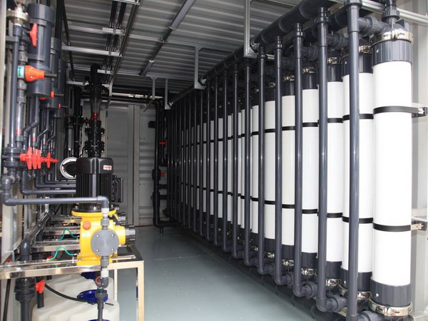 杭州天健流体控制设备有限公司1000一体化（应急）膜处理净水装置