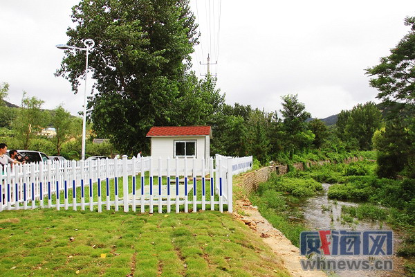 刘家疃村建设的智能生活污水处理站