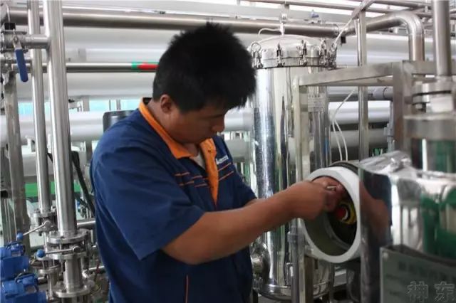 神东矿业服务公司补连塔直饮水站膜系统进行清洗改造