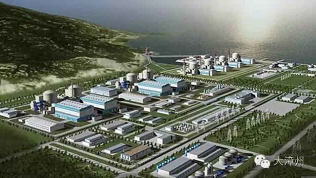 漳州核电厂一期工程位于福建省漳州市云霄县列屿镇刺仔尾,建设规模为4台100万千瓦级“华龙一号”自主化三代百万千瓦级压水堆核电机组,由中核国电漳州能源有限公司建设营运。 漳州核电厂一期工程位于福建省漳州市云霄县列屿镇刺仔尾,建设规模为4台100万千瓦级“华龙一号”自主化三代百万千瓦级压水堆核电机组,由中核国电漳州能源有限公司建设营运。