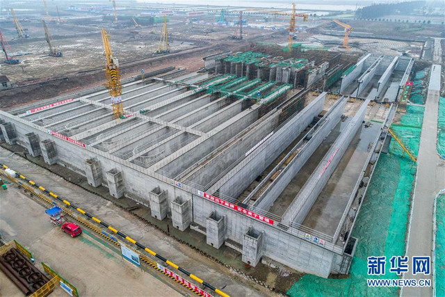 国内一次性建成规模最大武汉北湖污水处理厂明年完工