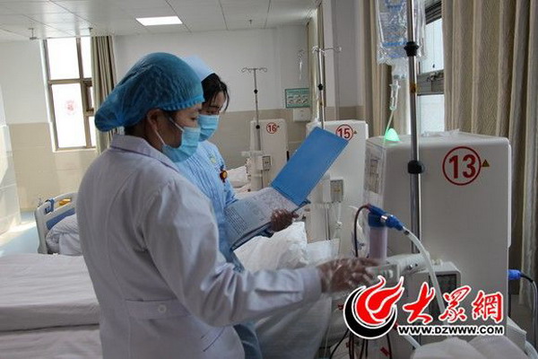 山东曹县中医院肾病专科血液透析室在新院区正式启用