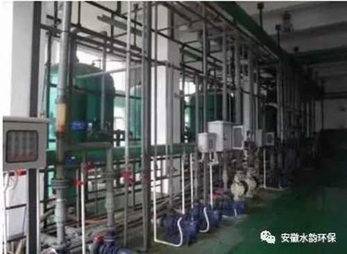 安徽水韵电镀废水处理厂回收利用新芜电镀产业园废水