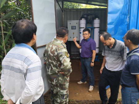 迪庆州水务局调研组赴西双版纳农村饮水工程实地考察