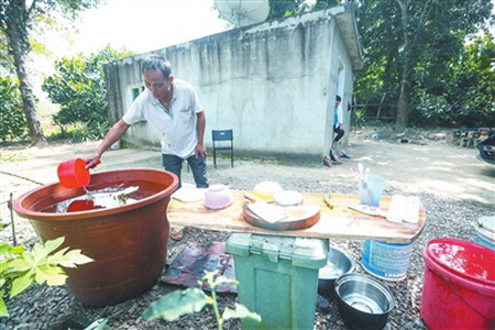 水质安全得不到保障海南三亚北部山区群众饮用水紧缺