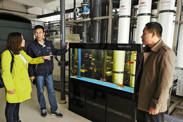 宁波卷烟厂污水处理站通过碳滤超滤工艺深度处理污水