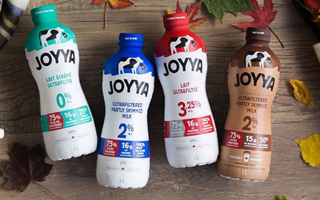 实现了高蛋白低乳糖加拿大乳品厂商推出JOYYA超滤牛奶