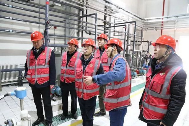 上海成套院总承包西宁火电厂废水零排放改造工程验收