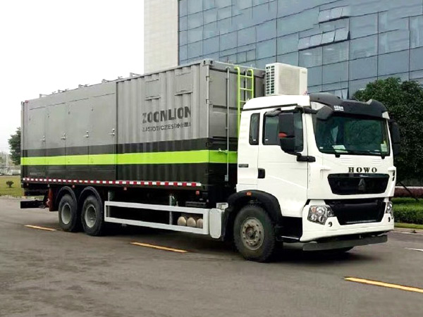 中联环境集装箱式污水处理机在京津冀环卫设备展亮相