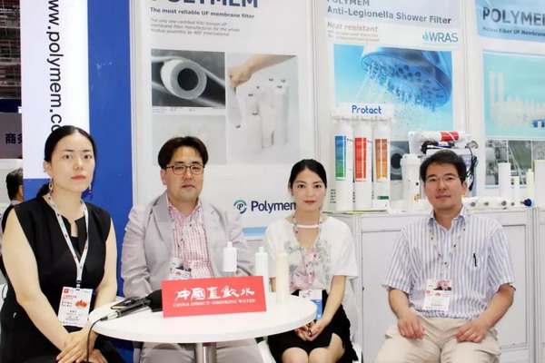 韩国一超滤膜技术企业创新产品沐浴花洒推向中国市场