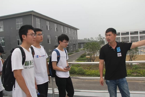 清华水利系同学赴常州滨湖污水处理厂实地参观膜处理