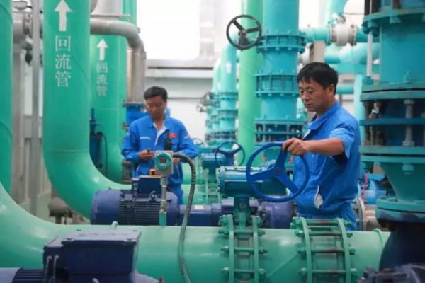 北京经济技术开发区南区污水处理厂占地面积小了一半