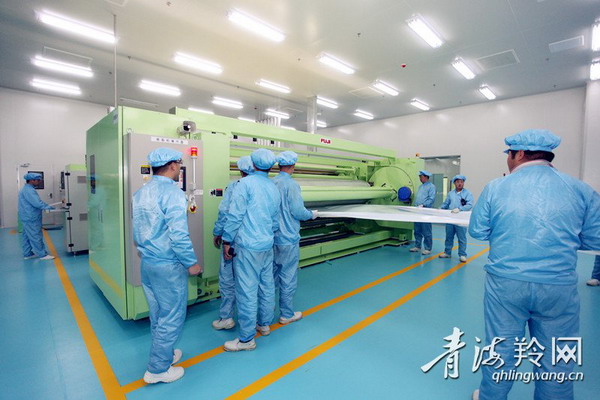 青海北捷新材料动力及储能电池隔膜产品举行下线仪式
