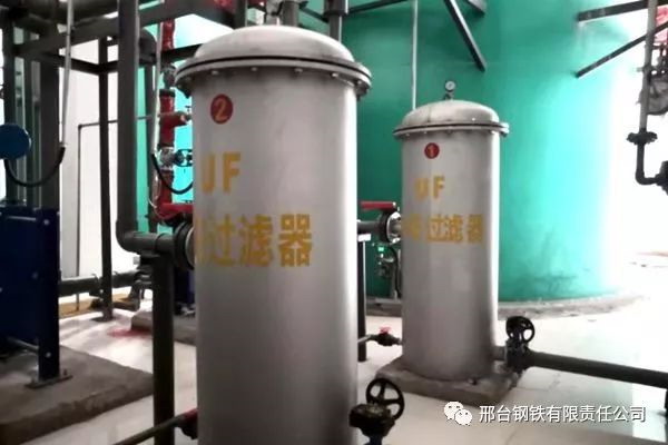 邢钢动力厂热电车间对反渗透制水保安过滤器拆检维护