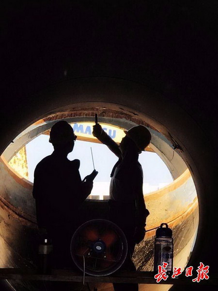 武汉市北湖污水处理厂深隧泵房八月底完成掘进可封底