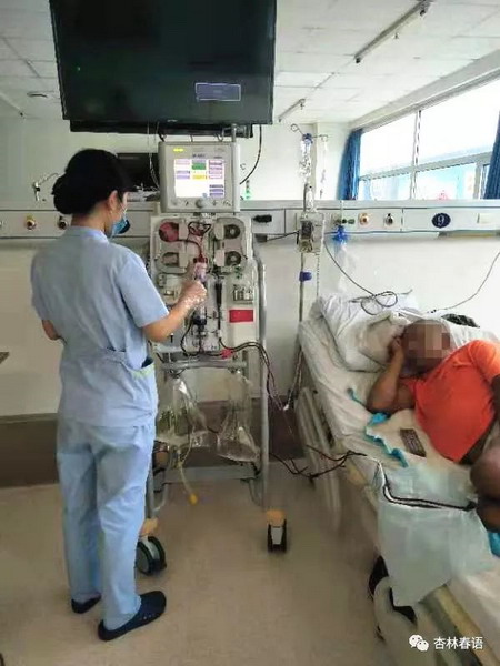 石家庄市中医医院东院区连续性血液净化设备投入使用