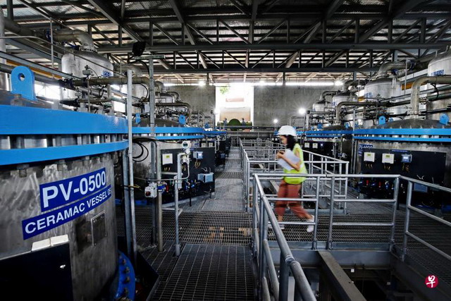 全球最大陶瓷膜水处理新加坡蔡厝港自来水厂揭幕投产