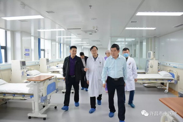 精心筹备近一年许昌市中医院血液净化科迎来首位患者