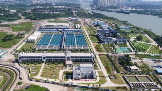 国内最大规模超滤水厂广州北部水厂一期工程呈现真容