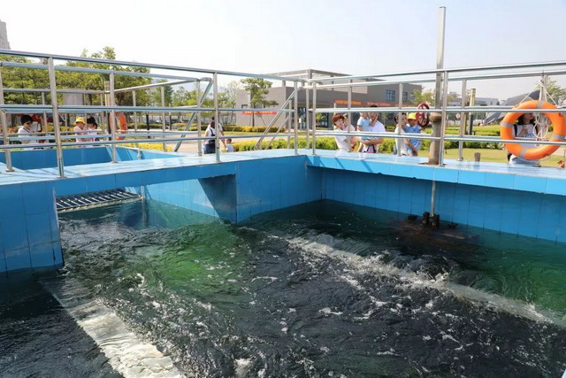 珠海市前山水质净化厂将全地埋式污水处理厂开放参观
