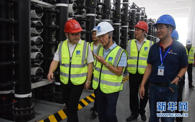深圳横岭污水处理厂一期提标改造工程完工最高分验收