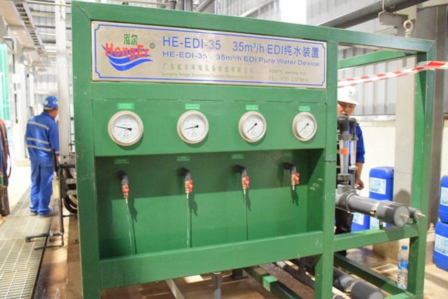 泰国KSP糖厂项目化水车间EDI装置成功制出合格除盐水