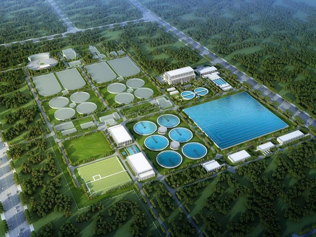 武汉黄家湖污水处理厂三期工程正式拉开土方施工序幕