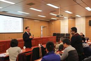 李魁然教授和徐志康教授应邀到天津工业大学学术交流