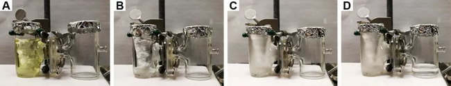 納米銀修飾的聚偏氟乙烯納米纖維兩面神催化反應濾膜