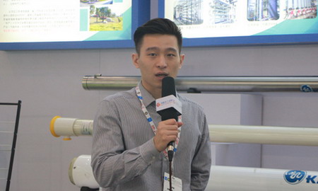江苏凯米膜科技股份有限公司国际贸易部出口销售经理黄磊