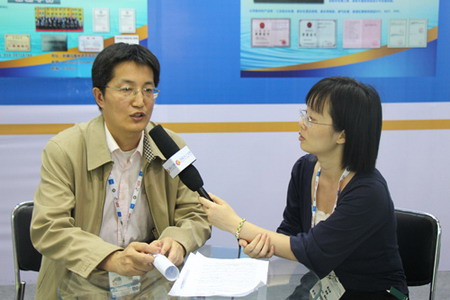 新疆德兰股份有限公司上海分公司总经理薛俊峰先生接受采访