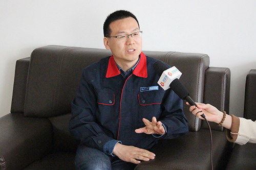 北京博鑫精陶环保科技有限公司总经理路廷杰接受采访