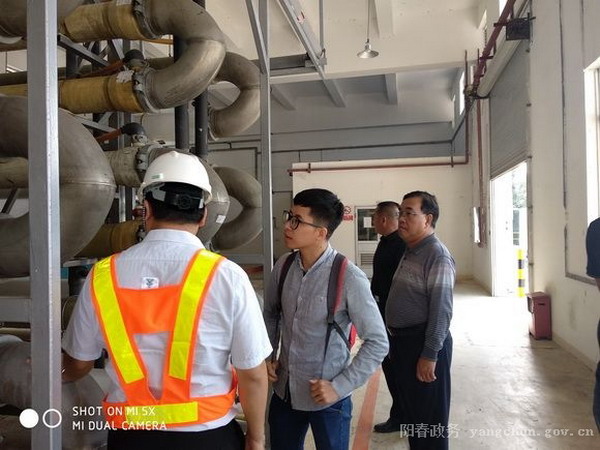 广东阳春市城管执法局就垃圾渗滤液处理外出参观学习 广东阳春市城管执法局就垃圾渗滤液处理外出参观学习