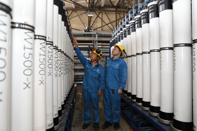 天津石化水务部利用淡化海水实施“近零新鲜水”工程 天津石化水务部利用淡化海水实施“近零新鲜水”工程