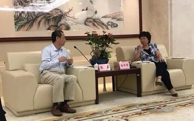 中信环境投资集团副总在广东东莞拜会了喻丽君副市长