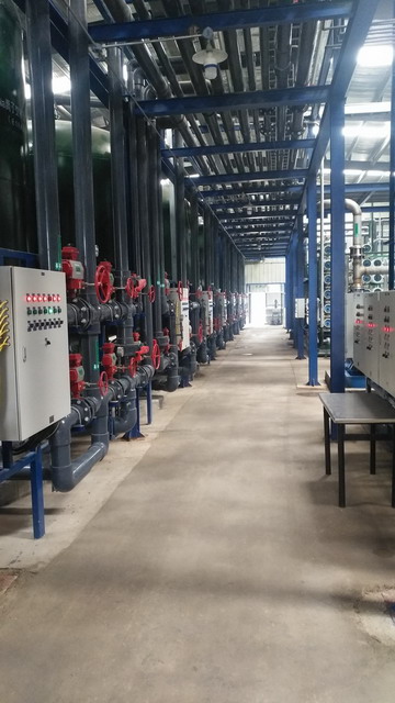 东光化工2018年建成浓水回收装置有效节约了淡水资源