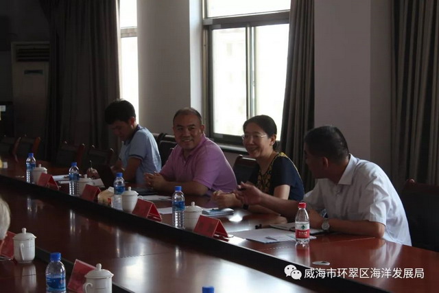 天津海淡所与威海环翠区海洋发展局对接海水淡化项目