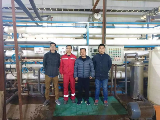 启迪清源助力中信国安更换膜设备并成功升级纯水系统 启迪清源助力中信国安更换膜设备并成功升级纯水系统