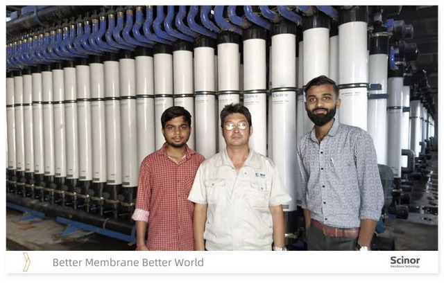 赛诺膜创新水处理解决方案护航印度最大的印染产业园