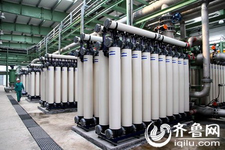 亚太森博(山东)浆纸有限公司城市污水回用项目车间 亚太森博(山东)浆纸有限公司城市污水回用项目车间