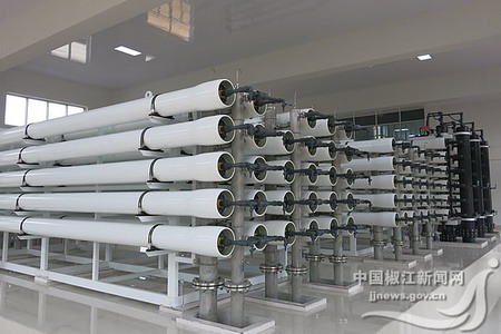 椒江南岸污水处理厂再生水回用工程改造提升膜系统设备