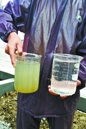 神定河污水处理厂出水水质提升至最高的一级A标准 神定河污水处理厂出水水质提升至最高的一级A标准