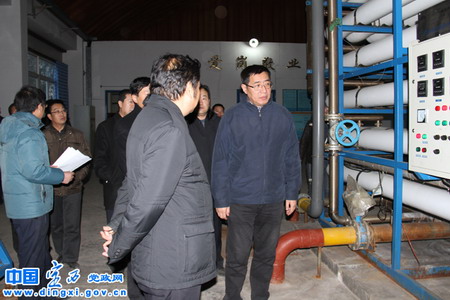 定西自来水公司香泉水厂属于国家万吨级苦咸水淡化示范工程 定西自来水公司香泉水厂属于国家万吨级苦咸水淡化示范工程