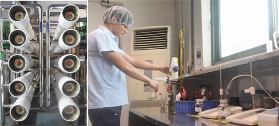 可口可乐佛山工厂反渗透水处理设备和水质分析 可口可乐佛山工厂反渗透水处理设备和水质分析