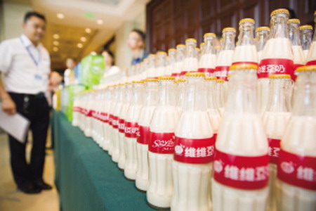 维维玻璃瓶装液体豆奶 维维玻璃瓶装液体豆奶
