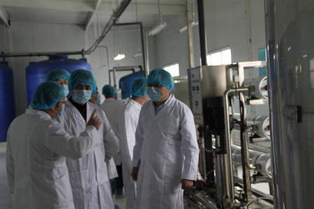 新疆民航实业管理有限责任公司航空服务部的桶装水生产车间 新疆民航实业管理有限责任公司航空服务部的桶装水生产车间